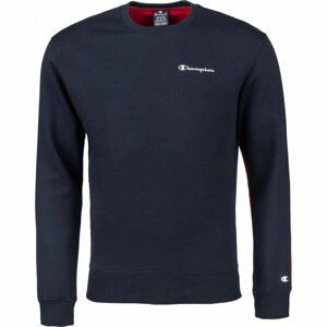 Champion CREWNECK SWEATSHIRT Pánska mikina, tmavo modrá, veľkosť XL