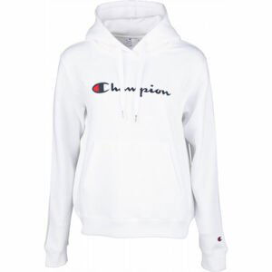 Champion HOODED SWEATSHIRT Dámska mikina, biela, veľkosť L