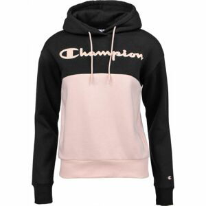 Champion HOODED SWEATSHIRT čierna M - Dámska mikina