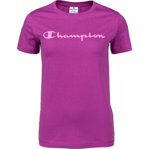 Champion CREWNECK T-SHIRT Dámske tričko, fialová, veľkosť S