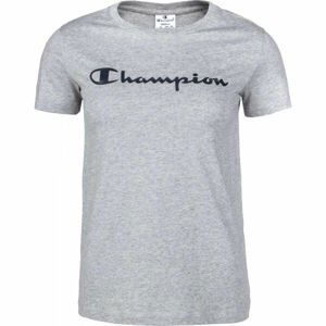 Champion CREWNECK T-SHIRT Dámske tričko, sivá, veľkosť S