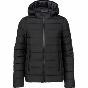 Champion HOODED POLYFILLED JACKET Dámska bunda, čierna, veľkosť M