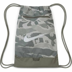 Nike BRASILIA 9.0 Gymsack, sivá,mix,biela, veľkosť