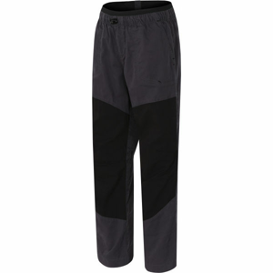 Hannah Detské outdoorové nohavice Detské outdoorové nohavice, tmavo sivá, veľkosť 128