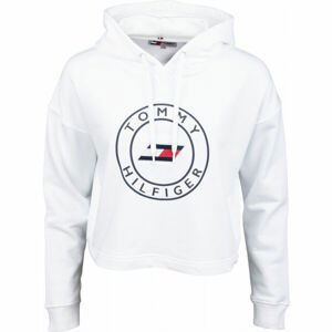Tommy Hilfiger RELAXED ROUND GRAPHIC HOODIE LS  L - Dámska mikina