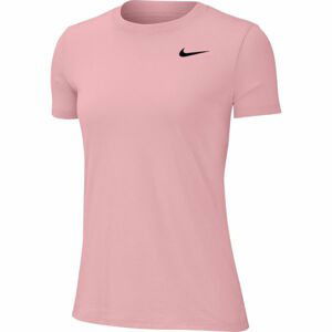 Nike DRI-FIT LEGEND Dámske tréningové tričko, ružová,čierna, veľkosť