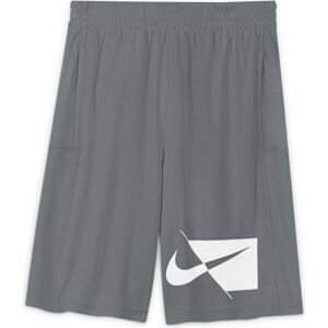 Nike Chlapčenské futbalové šortky Chlapčenské futbalové šortky, sivá, veľkosť M