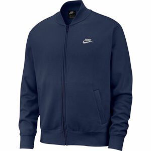 Nike NSW CLUB BOMBR JKT BB tmavo modrá M - Pánsky bomber