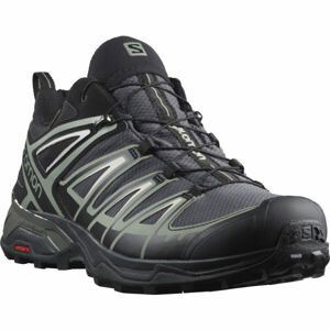 Salomon X ULTRA 3 GTX Pánska turistická obuv, tmavo sivá, veľkosť 43 1/3