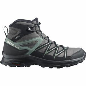 Salomon DAINTREE MID GTX Pánska turistická obuv, tmavo sivá, veľkosť 43 1/3