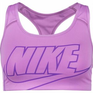 Nike SWOOSH FUTURA BRA Dámska športová podprsenka, fialová, veľkosť XS