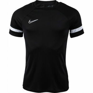 Nike DRI-FIT ACADEMY Pánske futbalové tričko, čierna, veľkosť L