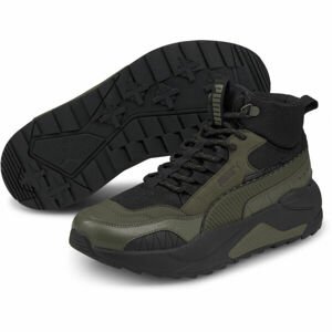 Puma X-RAY 2 SQUARE MID WTR Pánska zimná obuv, khaki, veľkosť 44.5