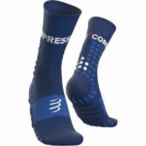 Compressport Bežecké ponožky Bežecké ponožky, modrá, veľkosť T2