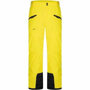 Loap ORRY Pánske lyžiarske nohavice, žltá, veľkosť M