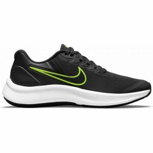 Nike STAR RUNNER 3 GS Detská športová obuv, čierna, veľkosť 37.5