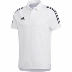 adidas CON20 POLO Pánske tričko polo, biela, veľkosť L