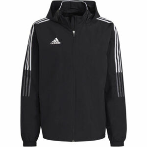 adidas TIRO21 ALL WEATHER JKT Pánska bunda, čierna, veľkosť XL