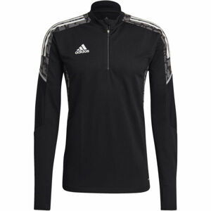 adidas CONDIVO21 TRAINING TOP Pánska futbalová mikina, čierna, veľkosť M