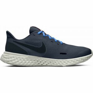 Nike REVOLUTION 5 Pánska bežecká obuv, tmavo modrá, veľkosť 43