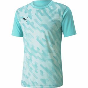 Puma INDIVIDUAL RISE GRAPHIC TEE  M - Pánske futbalové tričko