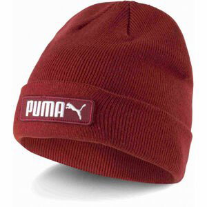 Puma CLASSIC CUFF BEANIE vínová UNI - Pánska pletená čiapka