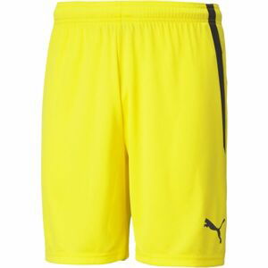 Puma TEAM LIGA SHORTS Pánske šortky, žltá, veľkosť