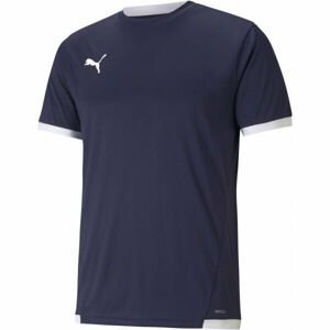 Puma TEAM LIGA JERSEY Pánske futbalové tričko, tmavo modrá, veľkosť XL