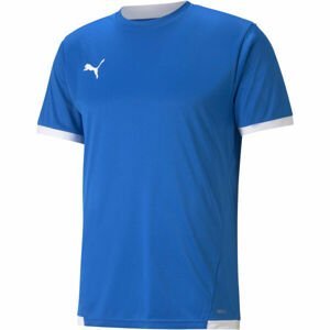 Puma TEAM LIGA JERSEY Pánske futbalové tričko, modrá, veľkosť M