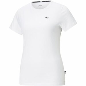 Puma ESS SMALL LOGO TEE Dámske tričko, biela, veľkosť S