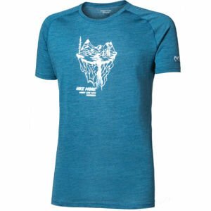 Progress TASMAN Pánske funkčné tričko z Merina, modrá, veľkosť XXL