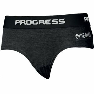 PROGRESS MRN HIPSTER Dámske funkčné Merino nohavičky, čierna, veľkosť XS