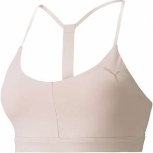 Puma LOW IMPACT STRAPPY BRA Dámska športová podprsenka, ružová, veľkosť L