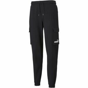 Puma POWER CARGO PANTS CL Pánske nohavice, čierna,biela, veľkosť