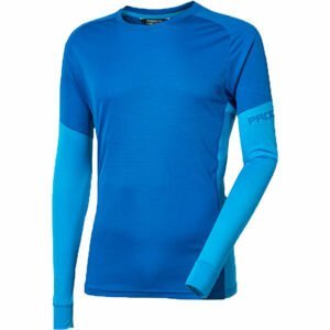 Progress PATRON Pánske športové tričko s dlhým rukávom, modrá, veľkosť XXL