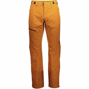 Scott ULTIMATE DRYO 10 Pánske lyžiarske nohavice, oranžová, veľkosť S