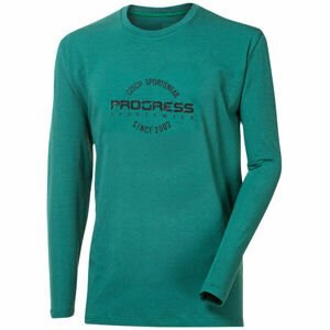 Progress OS VANDAL STAMP Pánske tričko s potlačou, zelená, veľkosť XL