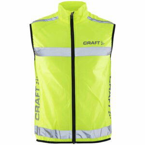 Craft SAFETY VEST Funkčná bezpečnostná vesta, reflexný neón, veľkosť 2XL