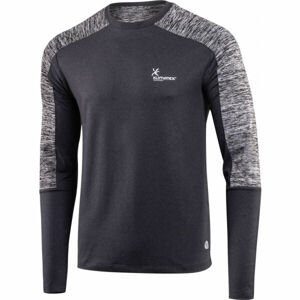 Klimatex ALDEN Pánske outdoorové tričko, čierna,sivá,biela, veľkosť