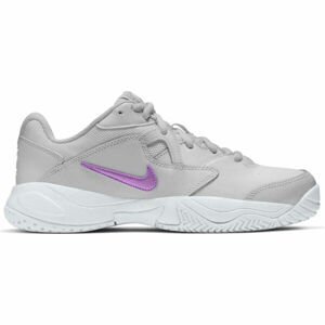 Nike COURT LITE 2 W Dámska tenisová obuv, sivá, veľkosť 38.5
