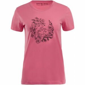 ALPINE PRO FALLONA Dámske tričko, ružová, veľkosť L