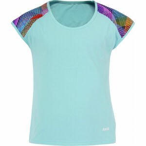 Axis FITNESS T-SHIRT GIRL Dievčenské fitness tričko, modrá, veľkosť 128