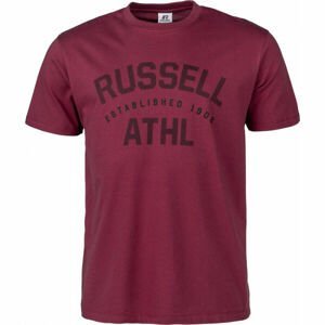 Russell Athletic S/S TEE Pánske tričko, vínová, veľkosť
