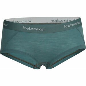 Icebreaker SPRITE HOT PANTS WMNS Dámske nohavičky, zelená,sivá, veľkosť