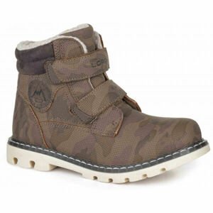 Loap WING kaki 28 - Detská zimná obuv