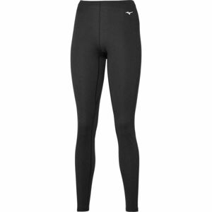 Mizuno MID WEIGHT LONG TIGHT Dámske termo nohavice, čierna, veľkosť