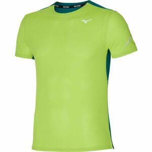 Mizuno DRY AERO FLOW TEE  L - Pánske bežecké tričko