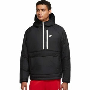 Nike NSW TF RPL LEGACY HD ANORAK M Pánska bunda, čierna, veľkosť S