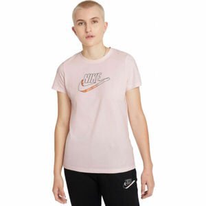 Nike NSW TEE FUTURA W Dámske tričko, ružová, veľkosť M