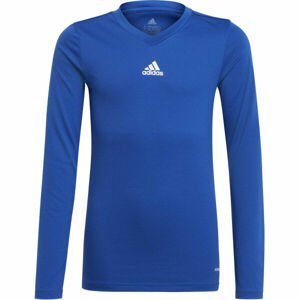 adidas TEAM BASE TEE Y Juniorské futbalové tričko, modrá, veľkosť 176